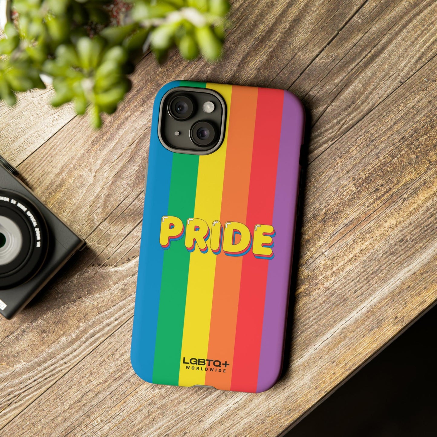 LGBTQWorldwide - ,,PRIDE" Doppelgehäuse Handyhülle Accessories, Glossy, iPhone Cases, Matte, Phone accessory, Phone Cases, Samsung Cases, Thermo, Valentine's Day Picks lgbtq Bekleidung Accessoires unisex Zubehör