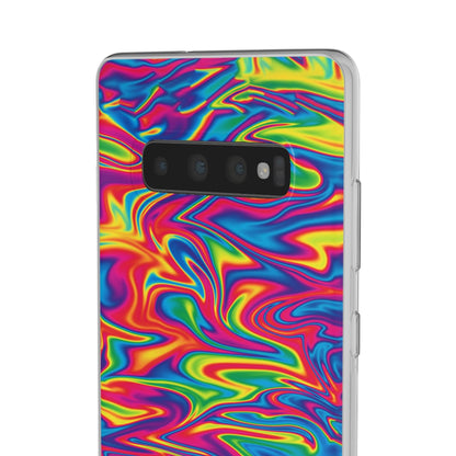 LGBTQWorldwide - ,,ABSTRACT" Flexible Handyhülle Accessories, Case, iPhone, iPhone Cases, Phone accessory, Phone Cases, Samsung Cases, silikon, Valentine's Day promotion lgbtq Bekleidung Accessoires unisex Zubehör