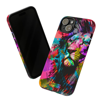 LGBTQWorldwide - ,,STARKER LÖWE" Doppelgehäuse Handyhülle Accessories, Glossy, iPhone Cases, Matte, Phone accessory, Phone Cases, Samsung Cases, Thermo, Valentine's Day Picks lgbtq Bekleidung Accessoires unisex Zubehör