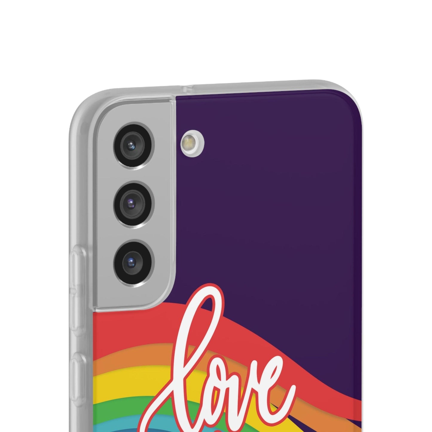 LGBTQWorldwide - ,,LIEBE GEWINNT" Flexible Handyhülle Accessories, Case, iPhone, iPhone Cases, Phone accessory, Phone Cases, Samsung Cases, silikon, Valentine's Day promotion lgbtq Bekleidung Accessoires unisex Zubehör