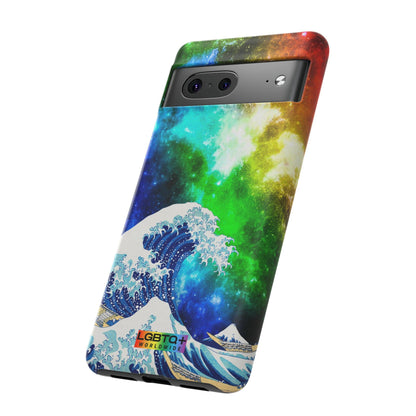 LGBTQWorldwide - ,,WELLE" Doppelgehäuse Handyhülle Accessories, Glossy, iPhone Cases, Matte, Phone accessory, Phone Cases, Samsung Cases, Thermo, Valentine's Day Picks lgbtq Bekleidung Accessoires unisex Zubehör