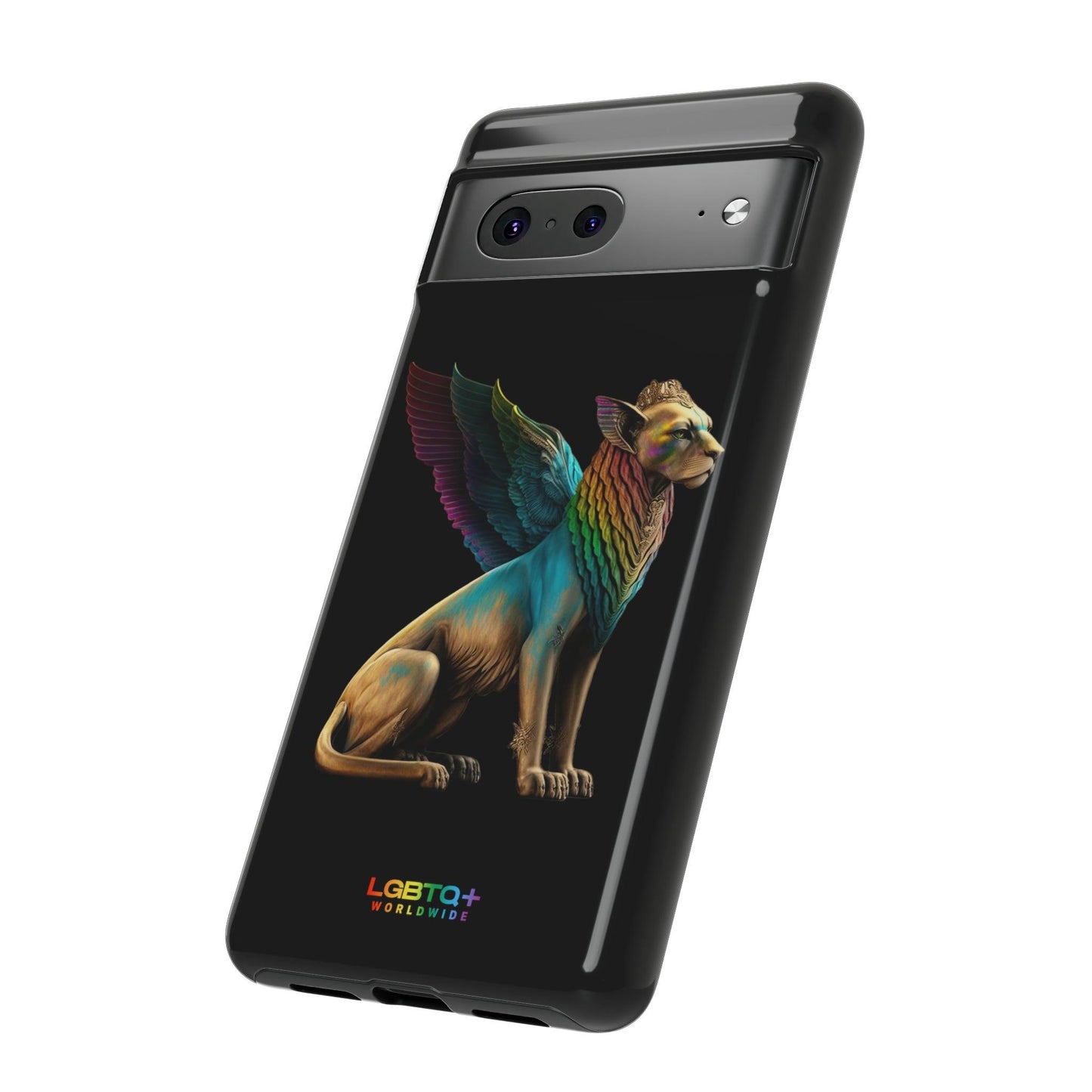 LGBTQWorldwide - ,,SPHINX" Doppelgehäuse Handyhülle Accessories, Glossy, iPhone Cases, Matte, Phone accessory, Phone Cases, Samsung Cases, tough, Valentine's Day Picks lgbtq Bekleidung Accessoires unisex Zubehör