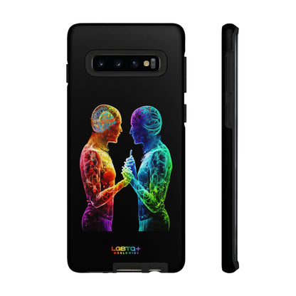 LGBTQWorldwide - ,,ZUSAMMEN" Doppelgehäuse Handyhülle Accessories, Glossy, iPhone Cases, Matte, Phone accessory, Phone Cases, Samsung Cases, tough, Valentine's Day Picks lgbtq Bekleidung Accessoires unisex Zubehör