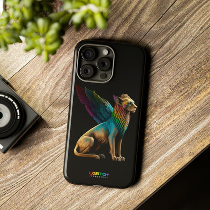 LGBTQWorldwide - ,,SPHINX" Doppelgehäuse Handyhülle Accessories, Glossy, iPhone Cases, Matte, Phone accessory, Phone Cases, Samsung Cases, tough, Valentine's Day Picks lgbtq Bekleidung Accessoires unisex Zubehör