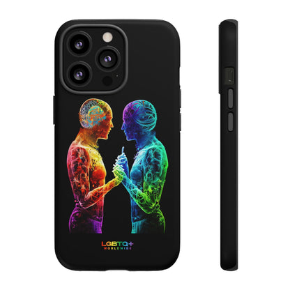 LGBTQWorldwide - ,,ZUSAMMEN" Doppelgehäuse Handyhülle Accessories, Glossy, iPhone Cases, Matte, Phone accessory, Phone Cases, Samsung Cases, tough, Valentine's Day Picks lgbtq Bekleidung Accessoires unisex Zubehör