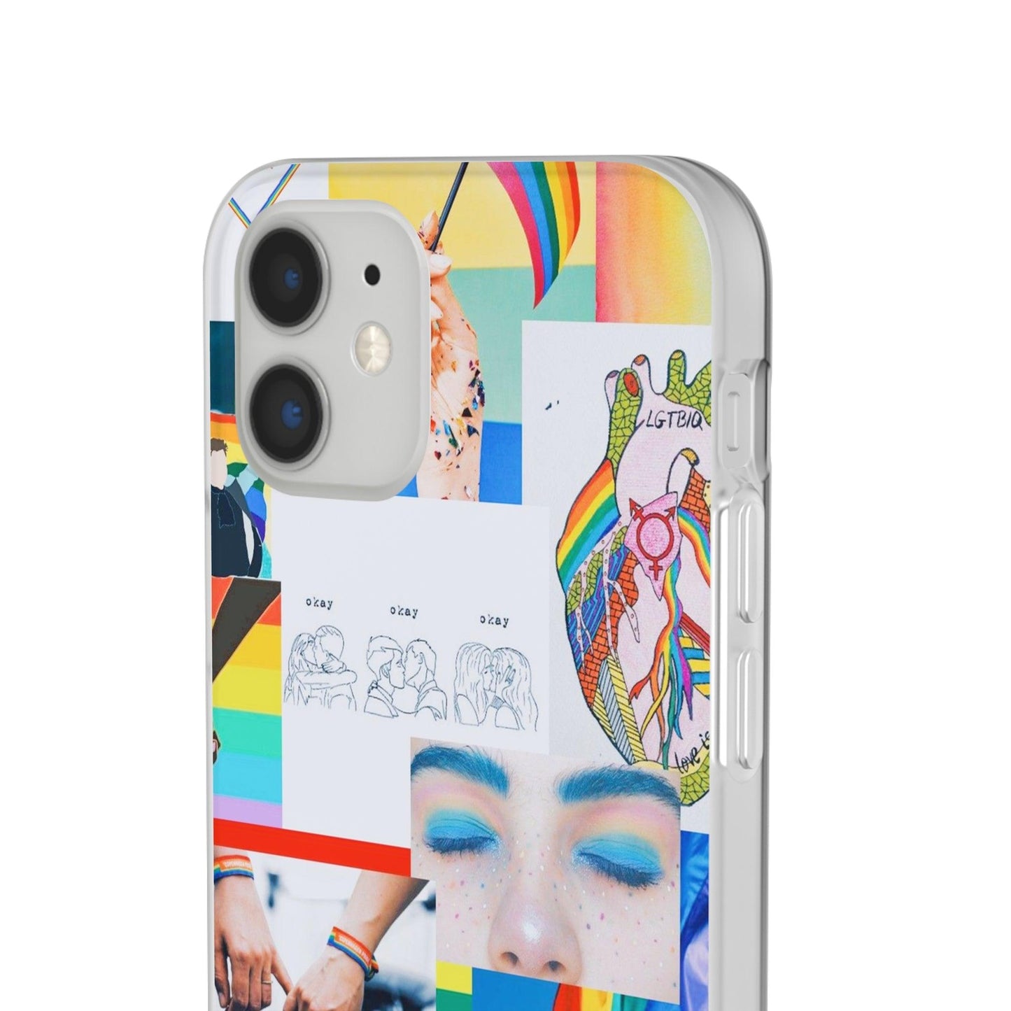 LGBTQWorldwide - ,,SEI FREI" Flexible Handyhülle Accessories, Case, iPhone, iPhone Cases, Phone accessory, Phone Cases, Samsung Cases, silikon, Valentine's Day promotion lgbtq Bekleidung Accessoires unisex Zubehör