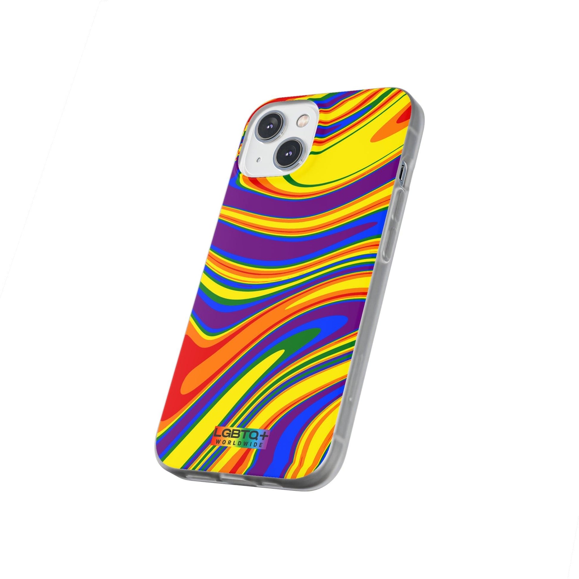 LGBTQWorldwide - ,,FARBEN" Flexible Handyhülle Accessories, Case, iPhone, iPhone Cases, Phone accessory, Phone Cases, Samsung Cases, silikon, Valentine's Day promotion lgbtq Bekleidung Accessoires unisex Zubehör