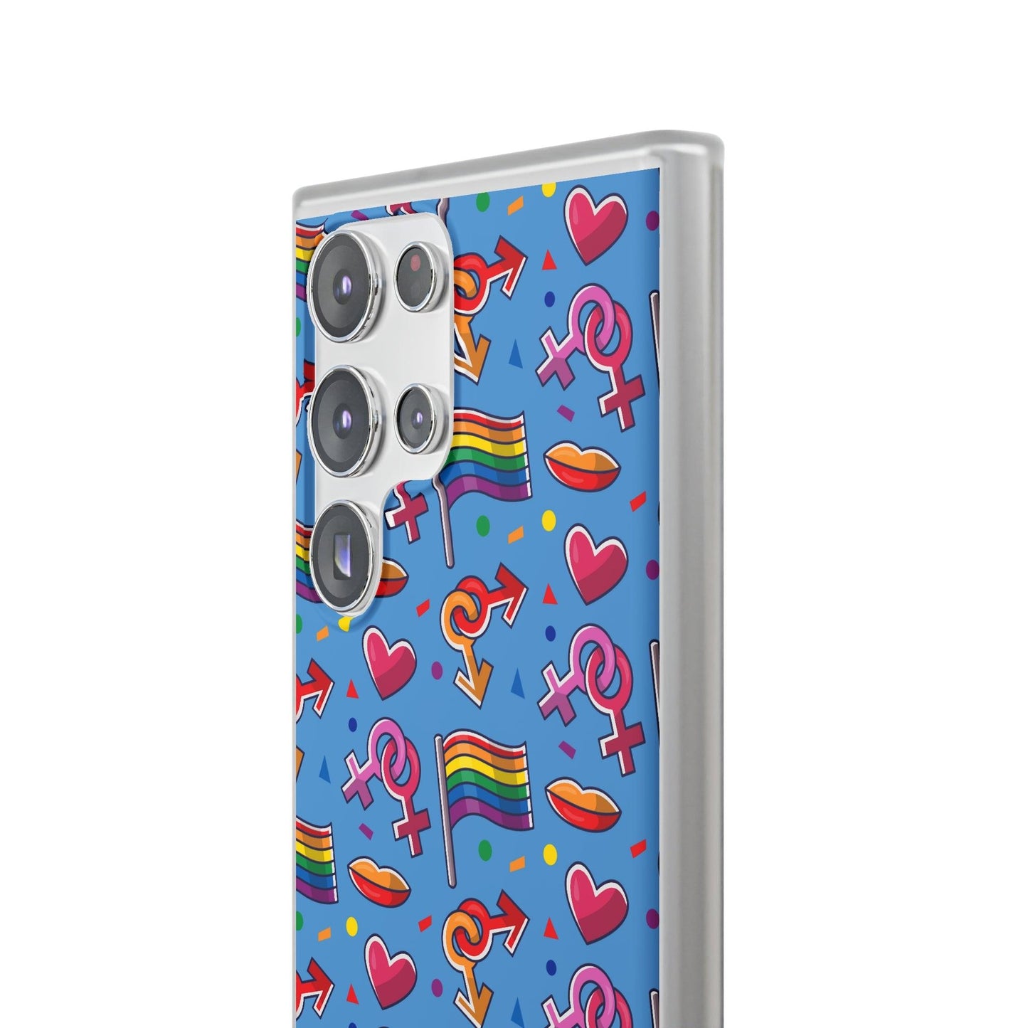 LGBTQWorldwide - ,,FLAGGEN" Flexible Handyhülle Accessories, Case, iPhone, iPhone Cases, Phone accessory, Phone Cases, Samsung Cases, silikon, Valentine's Day promotion lgbtq Bekleidung Accessoires unisex Zubehör