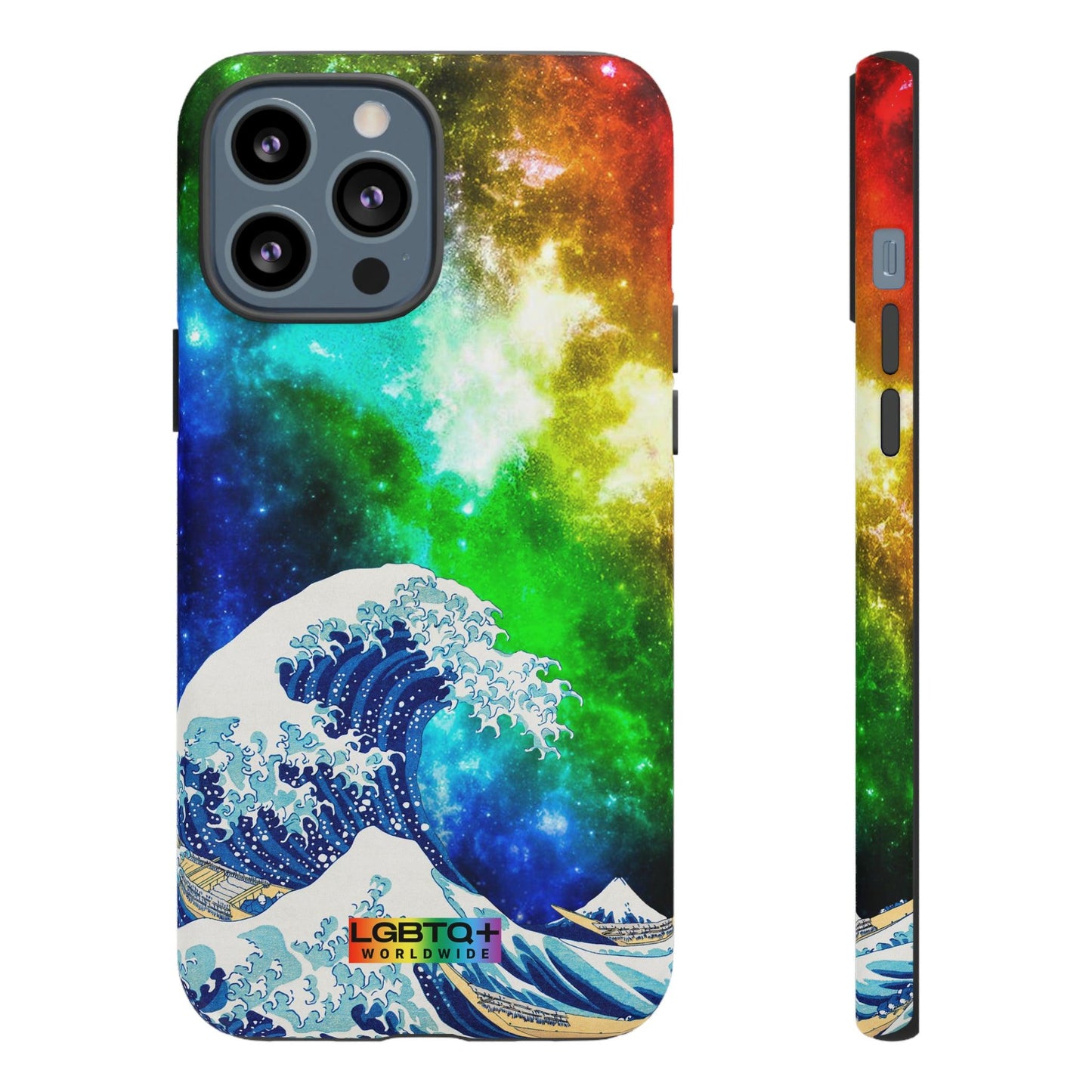 LGBTQWorldwide - ,,WELLE" Doppelgehäuse Handyhülle Accessories, Glossy, iPhone Cases, Matte, Phone accessory, Phone Cases, Samsung Cases, Thermo, Valentine's Day Picks lgbtq Bekleidung Accessoires unisex Zubehör