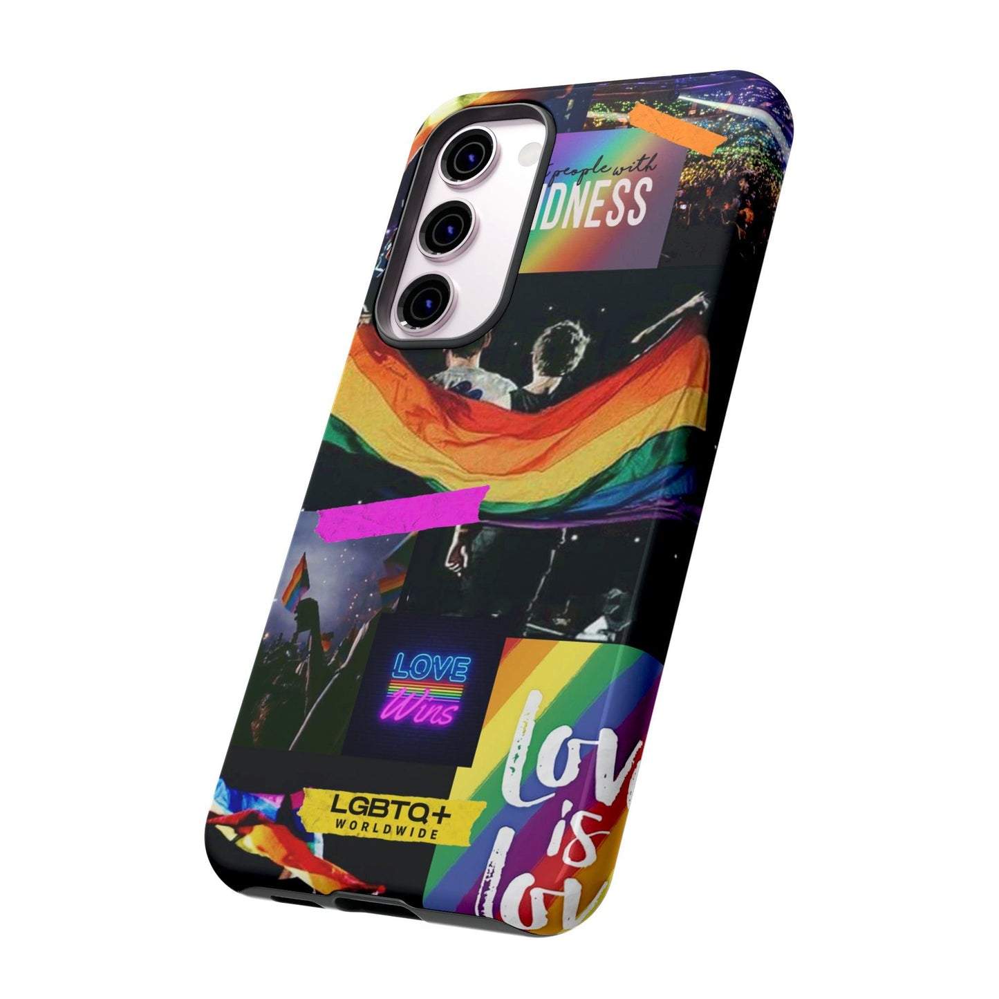 LGBTQWorldwide - ,,COMMUNITY" Doppelgehäuse Handyhülle Accessories, Glossy, iPhone Cases, Matte, Phone accessory, Phone Cases, Samsung Cases, Thermo, Valentine's Day Picks lgbtq Bekleidung Accessoires unisex Zubehör