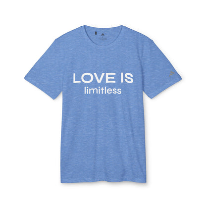 LOVE IS LIMITLESS – Movement T-Shirt – Limited Edition – Adidas