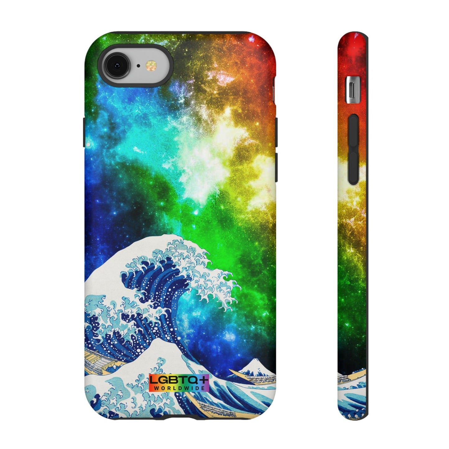 LGBTQWorldwide - ,,WELLE" Doppelgehäuse Handyhülle Accessories, Glossy, iPhone Cases, Matte, Phone accessory, Phone Cases, Samsung Cases, Thermo, Valentine's Day Picks lgbtq Bekleidung Accessoires unisex Zubehör