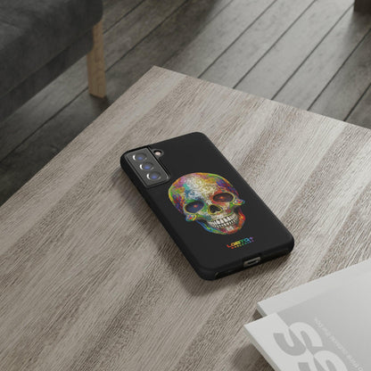 LGBTQWorldwide - ,,SKULL HEAD" Doppelgehäuse Handyhülle Accessories, Glossy, iPhone Cases, Matte, Phone accessory, Phone Cases, Samsung Cases, tough, Valentine's Day Picks lgbtq Bekleidung Accessoires unisex Zubehör