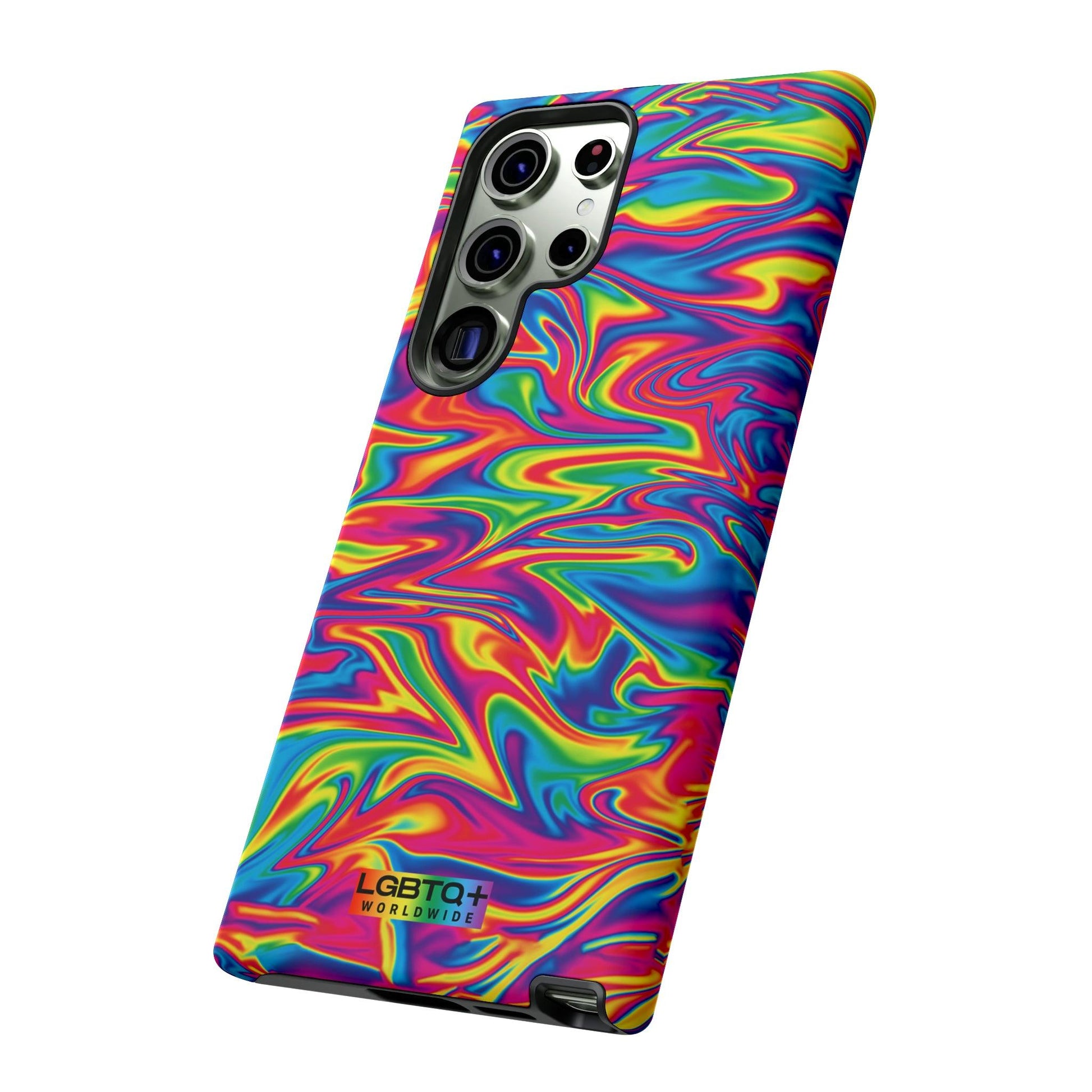 LGBTQWorldwide - ,,ABSTRACT" Doppelgehäuse Handyhülle Accessories, Glossy, iPhone Cases, Matte, Phone accessory, Phone Cases, Samsung Cases, Thermo, Valentine's Day Picks lgbtq Bekleidung Accessoires unisex Zubehör