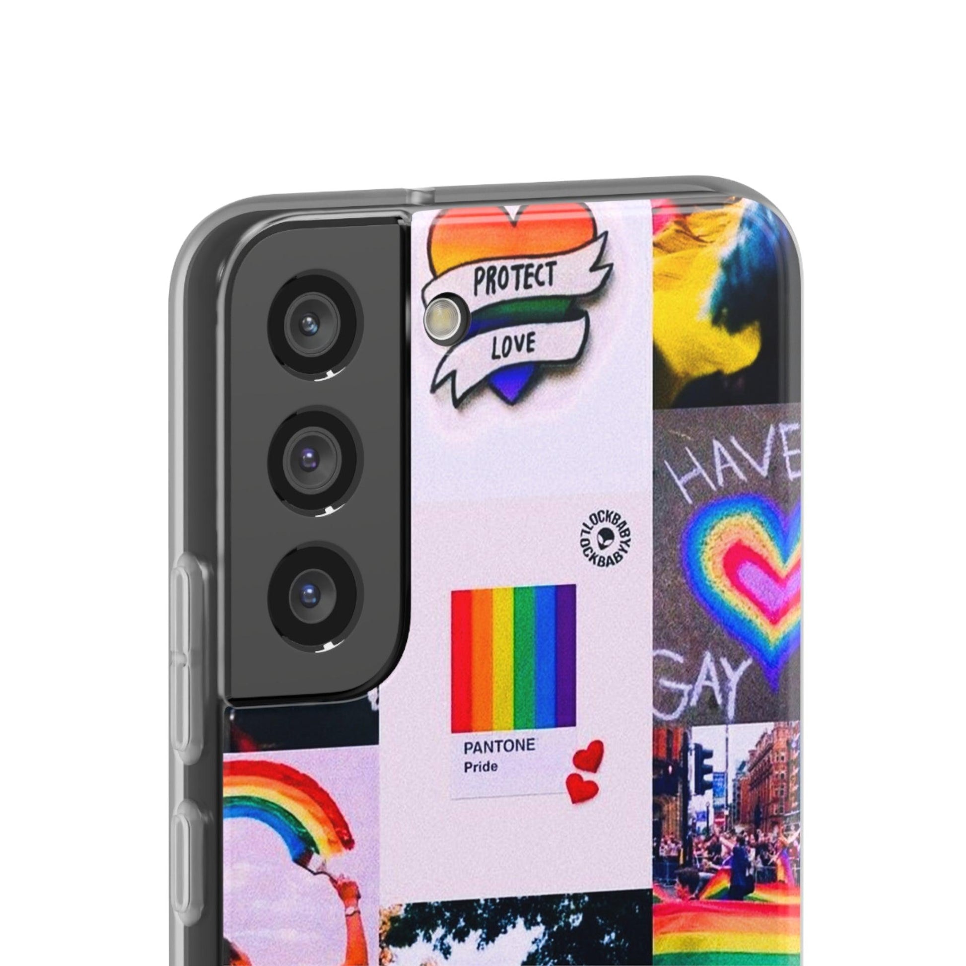 LGBTQWorldwide - ,,REGENBOGEN" Flexible Handyhülle Accessories, Case, iPhone, iPhone Cases, Phone accessory, Phone Cases, Samsung Cases, silikon, Valentine's Day promotion lgbtq Bekleidung Accessoires unisex Zubehör