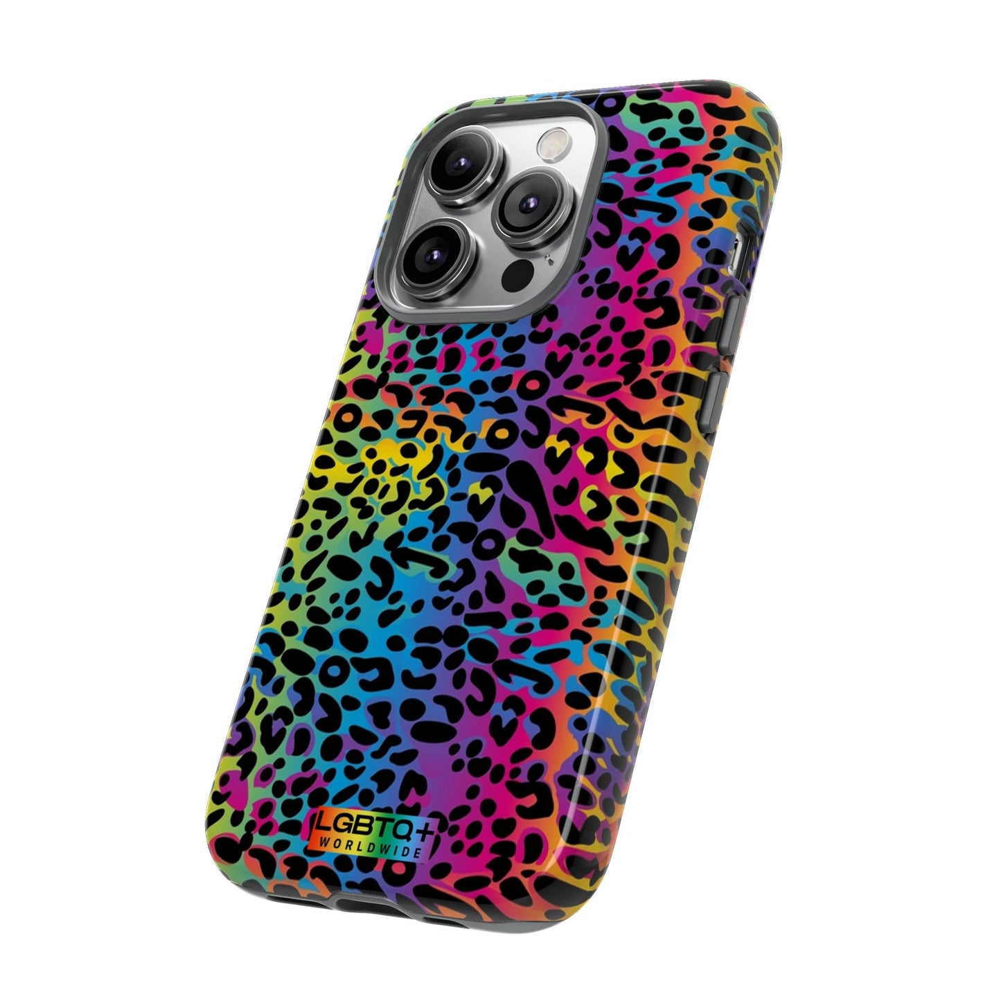 LGBTQWorldwide - ,,LEOPARD" Doppelgehäuse Handyhülle Accessories, Glossy, iPhone Cases, Matte, Phone accessory, Phone Cases, Samsung Cases, Thermo, Valentine's Day Picks lgbtq Bekleidung Accessoires unisex Zubehör