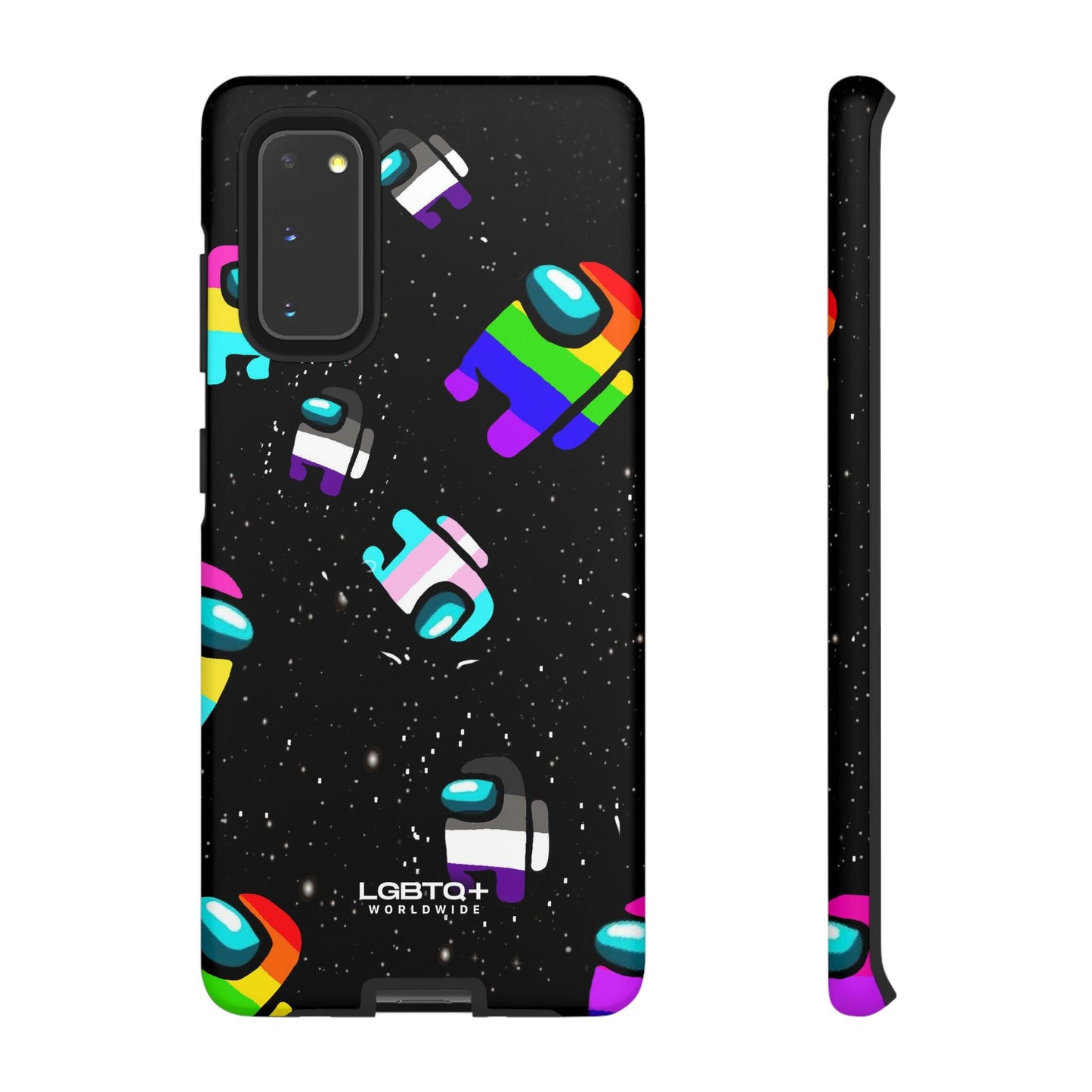 LGBTQWorldwide - ,,IMPOSTER" Doppelgehäuse Handyhülle Accessories, Glossy, iPhone Cases, Matte, Phone accessory, Phone Cases, Samsung Cases, Thermo, Valentine's Day Picks lgbtq Bekleidung Accessoires unisex Zubehör