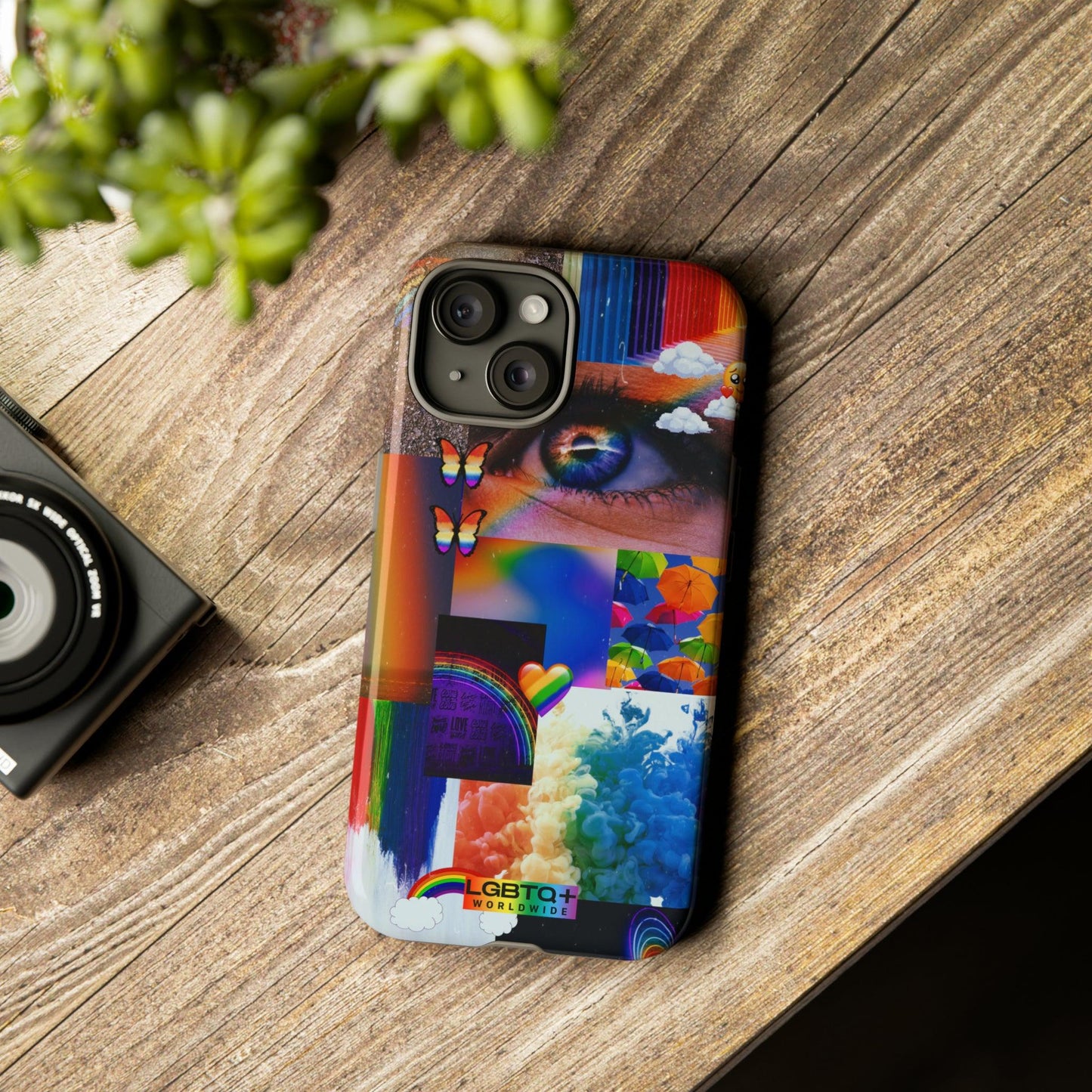 LGBTQWorldwide - ,,VISION" Doppelgehäuse Handyhülle Accessories, Glossy, iPhone Cases, Matte, Phone accessory, Phone Cases, Samsung Cases, Thermo, Valentine's Day Picks lgbtq Bekleidung Accessoires unisex Zubehör