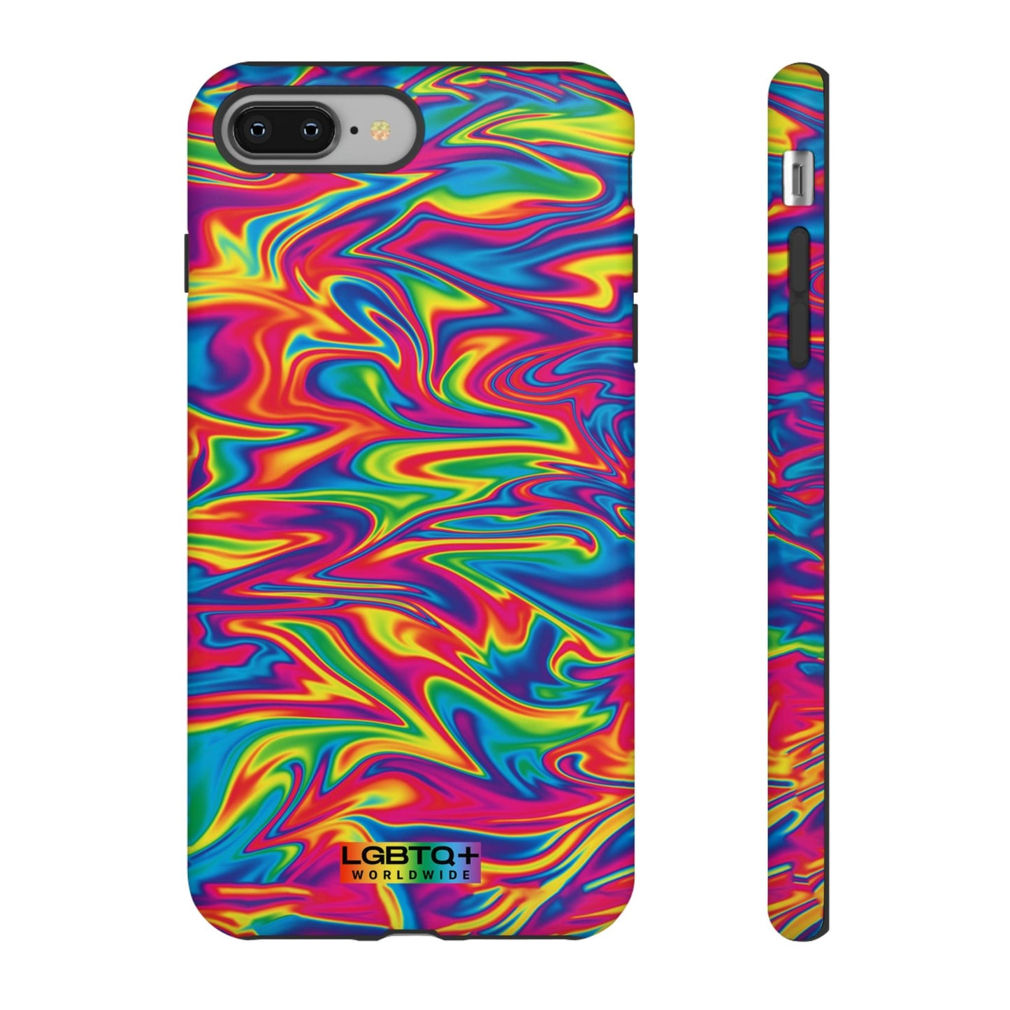 LGBTQWorldwide - ,,ABSTRACT" Doppelgehäuse Handyhülle Accessories, Glossy, iPhone Cases, Matte, Phone accessory, Phone Cases, Samsung Cases, Thermo, Valentine's Day Picks lgbtq Bekleidung Accessoires unisex Zubehör