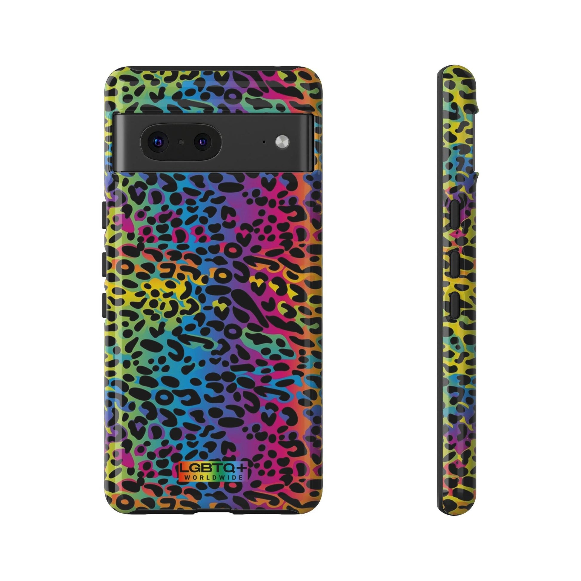 LGBTQWorldwide - ,,LEOPARD" Doppelgehäuse Handyhülle Accessories, Glossy, iPhone Cases, Matte, Phone accessory, Phone Cases, Samsung Cases, Thermo, Valentine's Day Picks lgbtq Bekleidung Accessoires unisex Zubehör