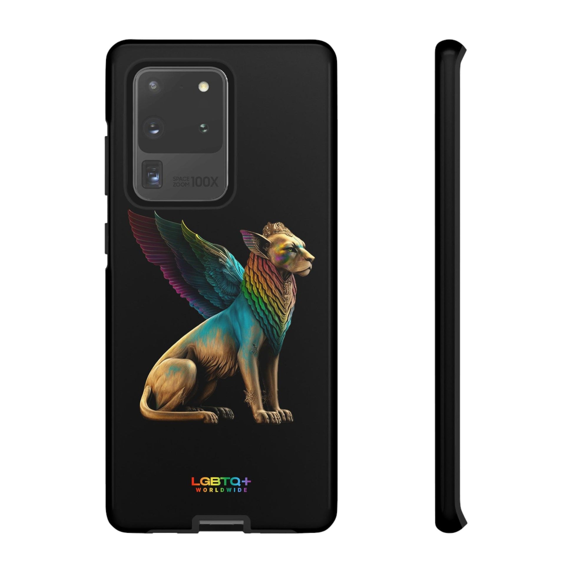 LGBTQWorldwide - ,,SPHINX" Doppelgehäuse Handyhülle Accessories, Glossy, iPhone Cases, Matte, Phone accessory, Phone Cases, Samsung Cases, tough, Valentine's Day Picks lgbtq Bekleidung Accessoires unisex Zubehör