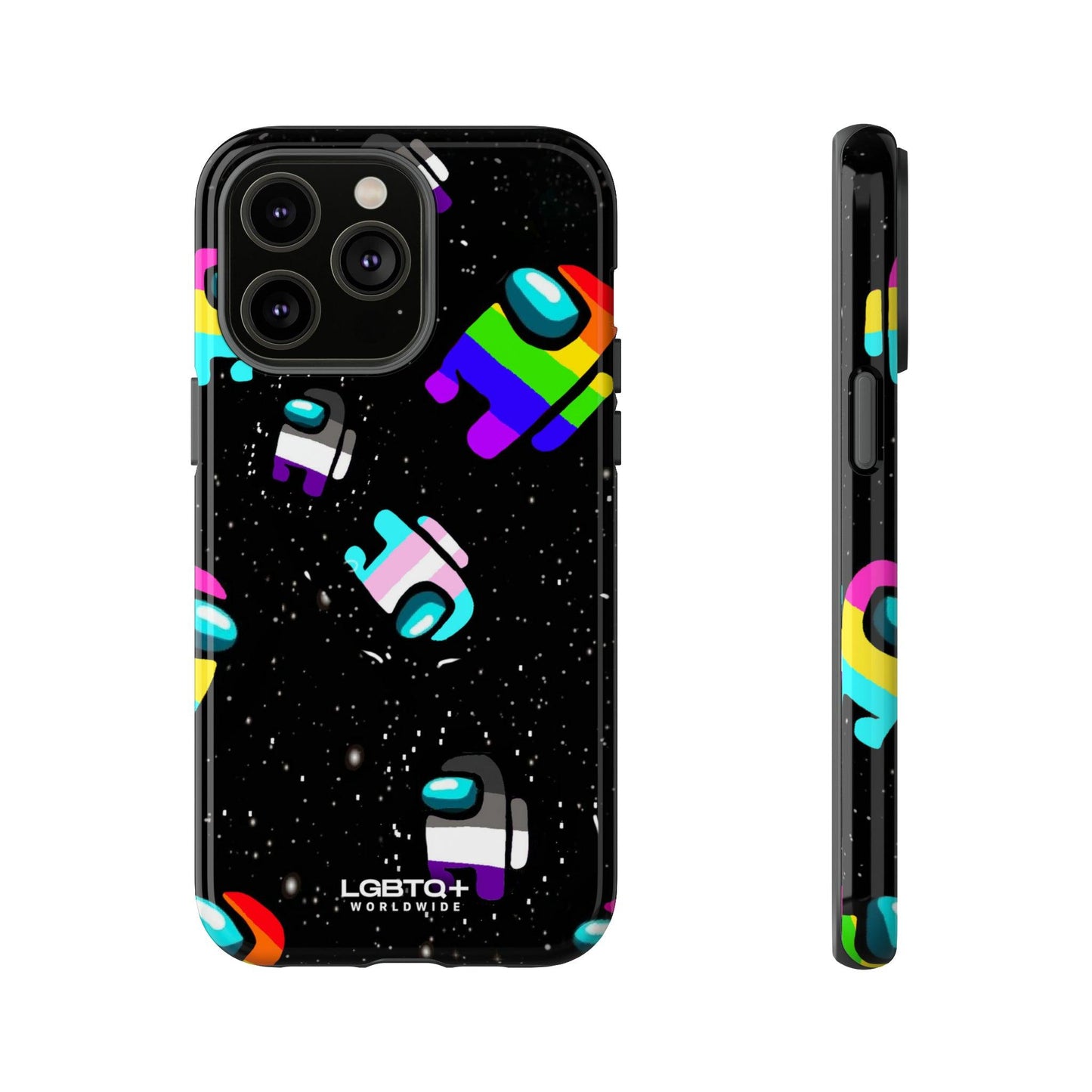 LGBTQWorldwide - ,,IMPOSTER" Doppelgehäuse Handyhülle Accessories, Glossy, iPhone Cases, Matte, Phone accessory, Phone Cases, Samsung Cases, Thermo, Valentine's Day Picks lgbtq Bekleidung Accessoires unisex Zubehör