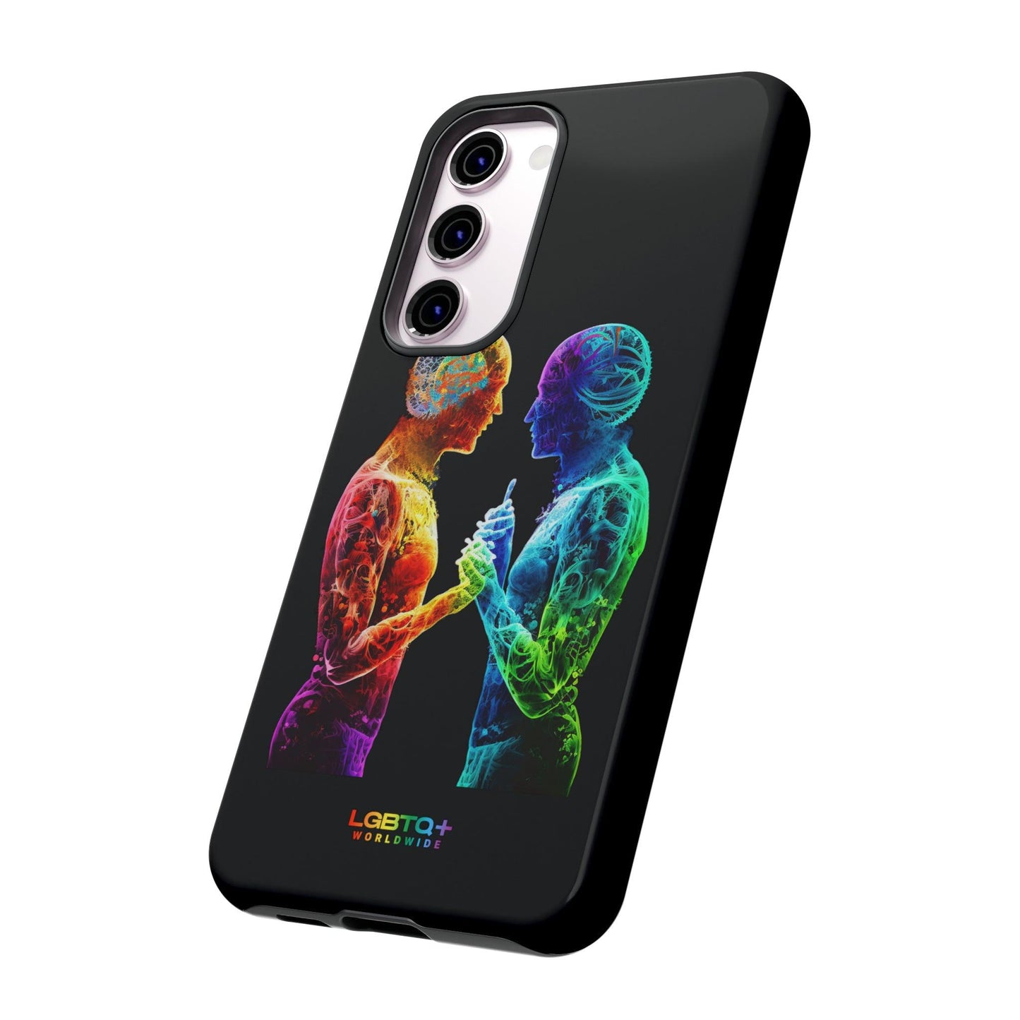 LGBTQWorldwide - ,,ZUSAMMEN" Doppelgehäuse Handyhülle Accessories, Glossy, iPhone Cases, Matte, Phone accessory, Phone Cases, Samsung Cases, tough, Valentine's Day Picks lgbtq Bekleidung Accessoires unisex Zubehör