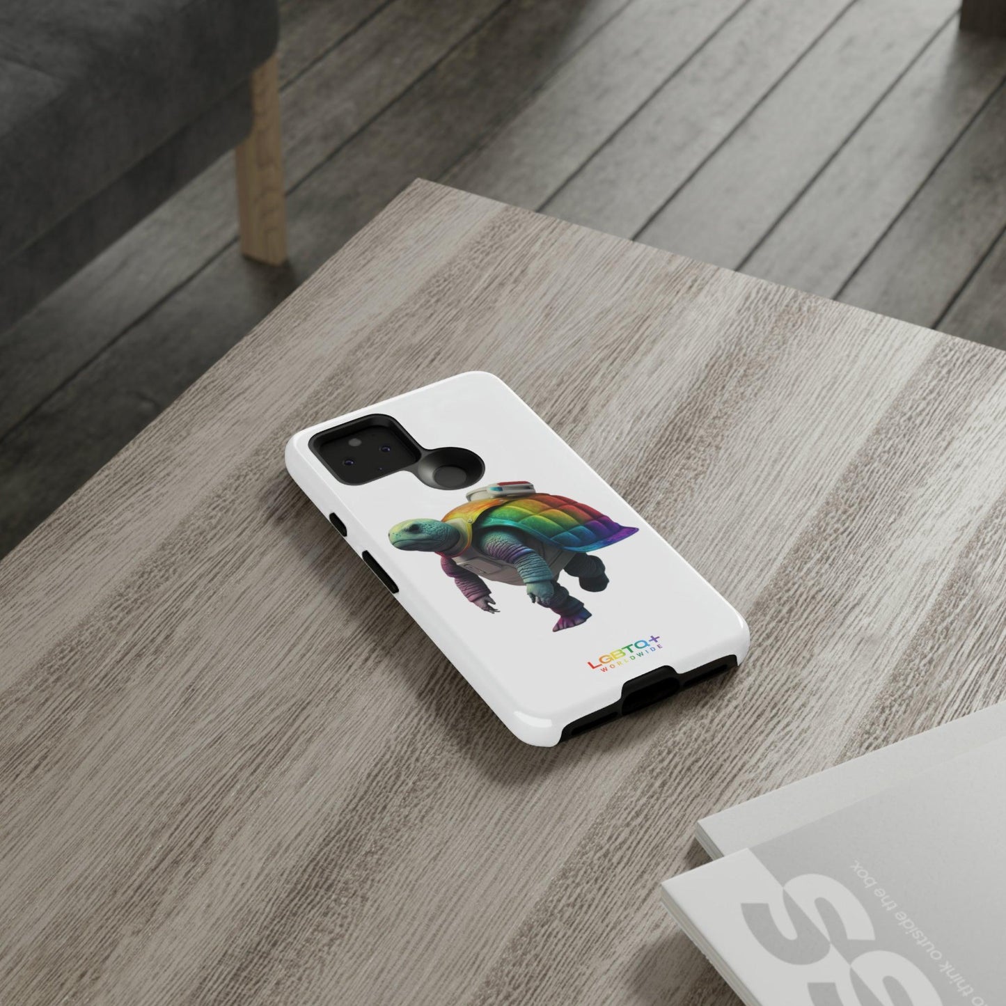 LGBTQWorldwide - ,,SCHILDKRÖTE" Doppelgehäuse Handyhülle Accessories, Glossy, iPhone Cases, Matte, Phone accessory, Phone Cases, Samsung Cases, tough, Valentine's Day Picks lgbtq Bekleidung Accessoires unisex Zubehör