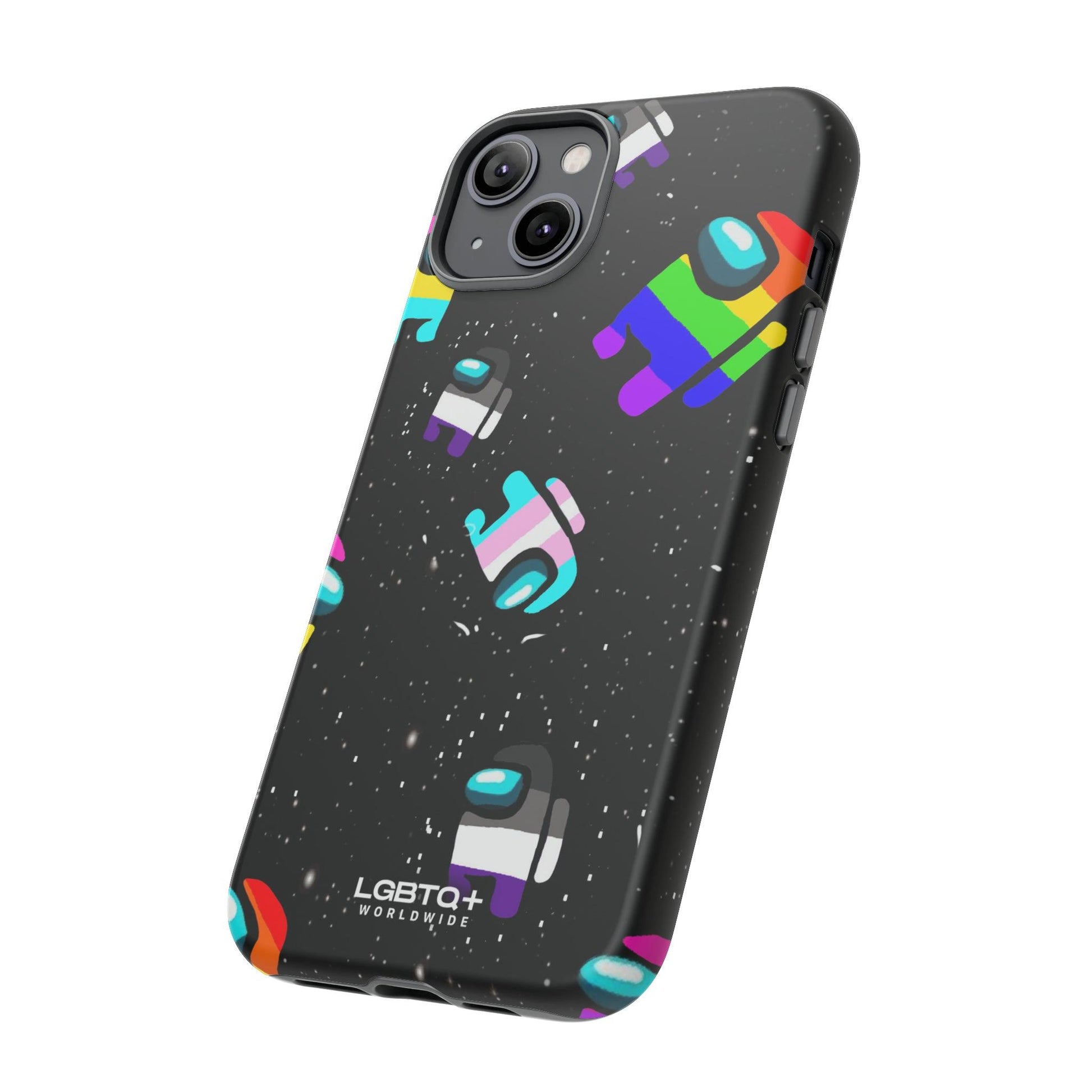 LGBTQWorldwide - ,,IMPOSTER" Doppelgehäuse Handyhülle Accessories, Glossy, iPhone Cases, Matte, Phone accessory, Phone Cases, Samsung Cases, Thermo, Valentine's Day Picks lgbtq Bekleidung Accessoires unisex Zubehör