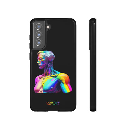 LGBTQWorldwide - ,,ZUKÜNFTIGER ROBOTER" Doppelgehäuse Handyhülle Accessories, Glossy, iPhone Cases, Matte, Phone accessory, Phone Cases, Samsung Cases, tough, Valentine's Day Picks lgbtq Bekleidung Accessoires unisex Zubehör