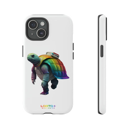 LGBTQWorldwide - ,,SCHILDKRÖTE" Doppelgehäuse Handyhülle Accessories, Glossy, iPhone Cases, Matte, Phone accessory, Phone Cases, Samsung Cases, tough, Valentine's Day Picks lgbtq Bekleidung Accessoires unisex Zubehör