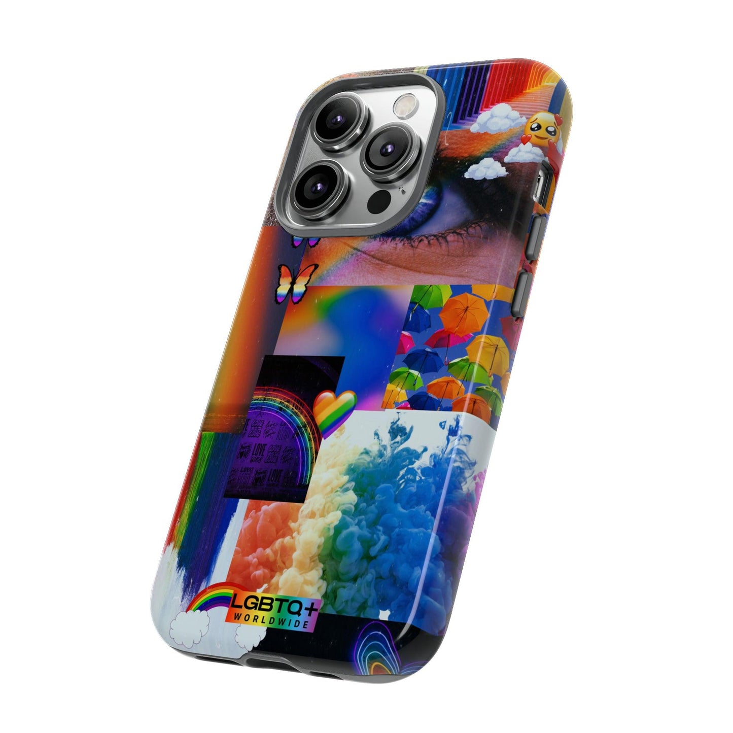 LGBTQWorldwide - ,,VISION" Doppelgehäuse Handyhülle Accessories, Glossy, iPhone Cases, Matte, Phone accessory, Phone Cases, Samsung Cases, Thermo, Valentine's Day Picks lgbtq Bekleidung Accessoires unisex Zubehör