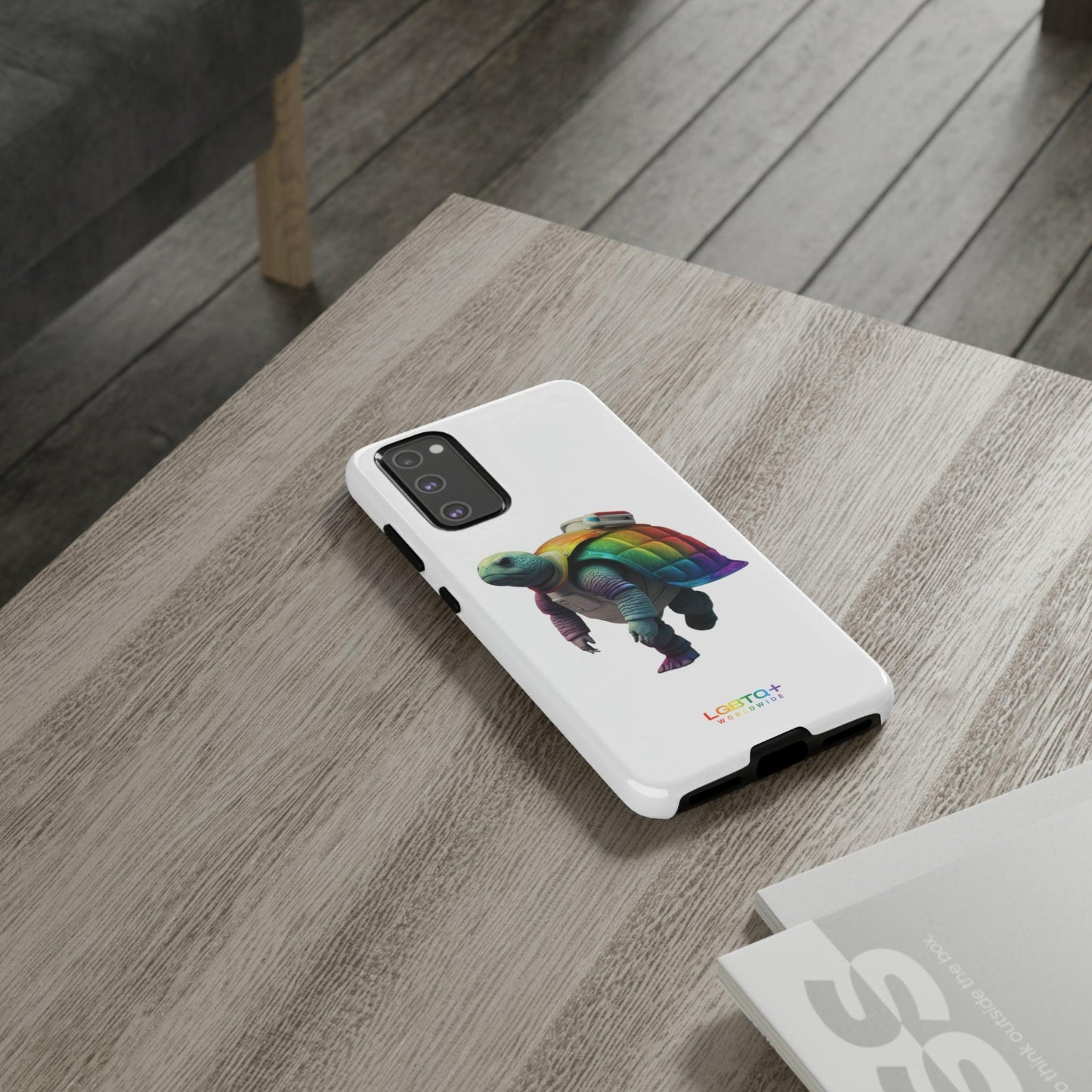 LGBTQWorldwide - ,,SCHILDKRÖTE" Doppelgehäuse Handyhülle Accessories, Glossy, iPhone Cases, Matte, Phone accessory, Phone Cases, Samsung Cases, tough, Valentine's Day Picks lgbtq Bekleidung Accessoires unisex Zubehör