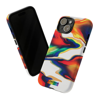 LGBTQWorldwide - ,,EINZIGARTIG" Doppelgehäuse Handyhülle Accessories, Glossy, iPhone Cases, Matte, Phone accessory, Phone Cases, Samsung Cases, Thermo, Valentine's Day Picks lgbtq Bekleidung Accessoires unisex Zubehör