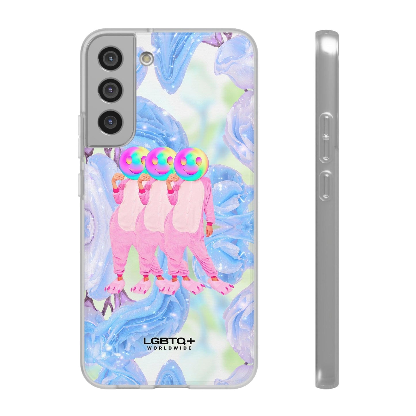 LGBTQWorldwide - ,,TEDDY BÄR" Flexible Handyhülle Accessories, Case, iPhone, iPhone Cases, Phone accessory, Phone Cases, Samsung Cases, silikon, Valentine's Day promotion lgbtq Bekleidung Accessoires unisex Zubehör