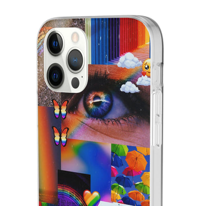 LGBTQWorldwide - ,,VISION" Flexible Handyhülle Accessories, Case, iPhone, iPhone Cases, Phone accessory, Phone Cases, Samsung Cases, silikon, Valentine's Day promotion lgbtq Bekleidung Accessoires unisex Zubehör