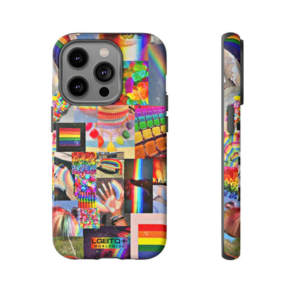 LGBTQWorldwide - ,,FARBEN" Doppelgehäuse Handyhülle Accessories, Glossy, iPhone Cases, Matte, Phone accessory, Phone Cases, Samsung Cases, Thermo, Valentine's Day Picks lgbtq Bekleidung Accessoires unisex Zubehör