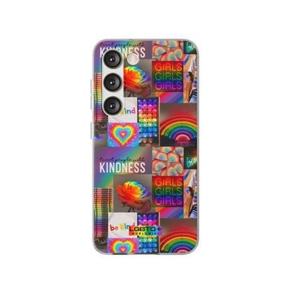 LGBTQWorldwide - ,,FREUNDLICHKEIT" Flexible Handyhülle Accessories, Case, iPhone, iPhone Cases, Phone accessory, Phone Cases, Samsung Cases, silikon, Valentine's Day promotion lgbtq Bekleidung Accessoires unisex Zubehör