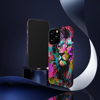 LGBTQWorldwide - ,,STARKER LÖWE" Doppelgehäuse Handyhülle Accessories, Glossy, iPhone Cases, Matte, Phone accessory, Phone Cases, Samsung Cases, Thermo, Valentine's Day Picks lgbtq Bekleidung Accessoires unisex Zubehör