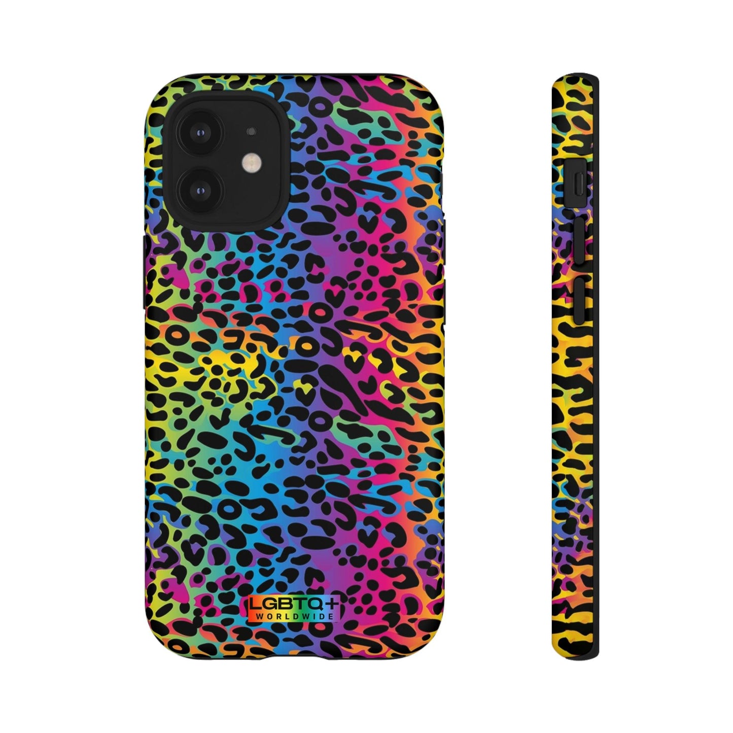 LGBTQWorldwide - ,,LEOPARD" Doppelgehäuse Handyhülle Accessories, Glossy, iPhone Cases, Matte, Phone accessory, Phone Cases, Samsung Cases, Thermo, Valentine's Day Picks lgbtq Bekleidung Accessoires unisex Zubehör