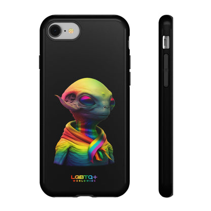 LGBTQWorldwide - ,,ALIEN" Doppelgehäuse Handyhülle Accessories, Glossy, iPhone Cases, Matte, Phone accessory, Phone Cases, Samsung Cases, tough, Valentine's Day Picks lgbtq Bekleidung Accessoires unisex Zubehör