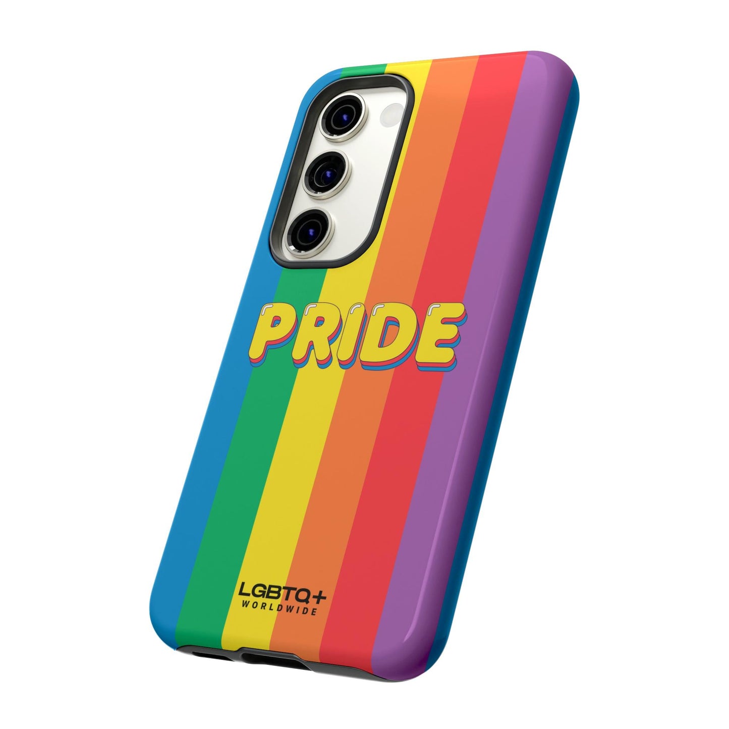 LGBTQWorldwide - ,,PRIDE" Doppelgehäuse Handyhülle Accessories, Glossy, iPhone Cases, Matte, Phone accessory, Phone Cases, Samsung Cases, Thermo, Valentine's Day Picks lgbtq Bekleidung Accessoires unisex Zubehör