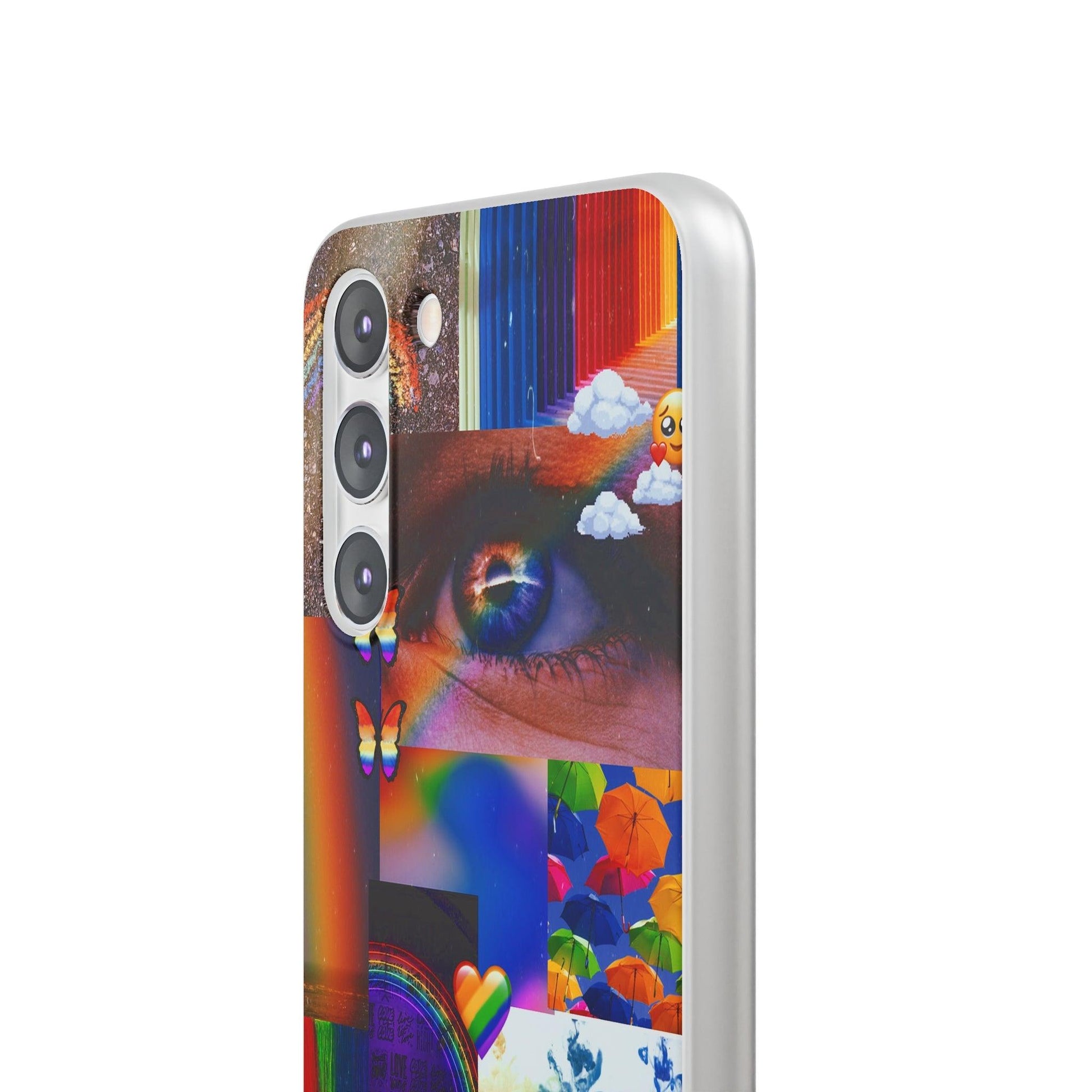 LGBTQWorldwide - ,,VISION" Flexible Handyhülle Accessories, Case, iPhone, iPhone Cases, Phone accessory, Phone Cases, Samsung Cases, silikon, Valentine's Day promotion lgbtq Bekleidung Accessoires unisex Zubehör