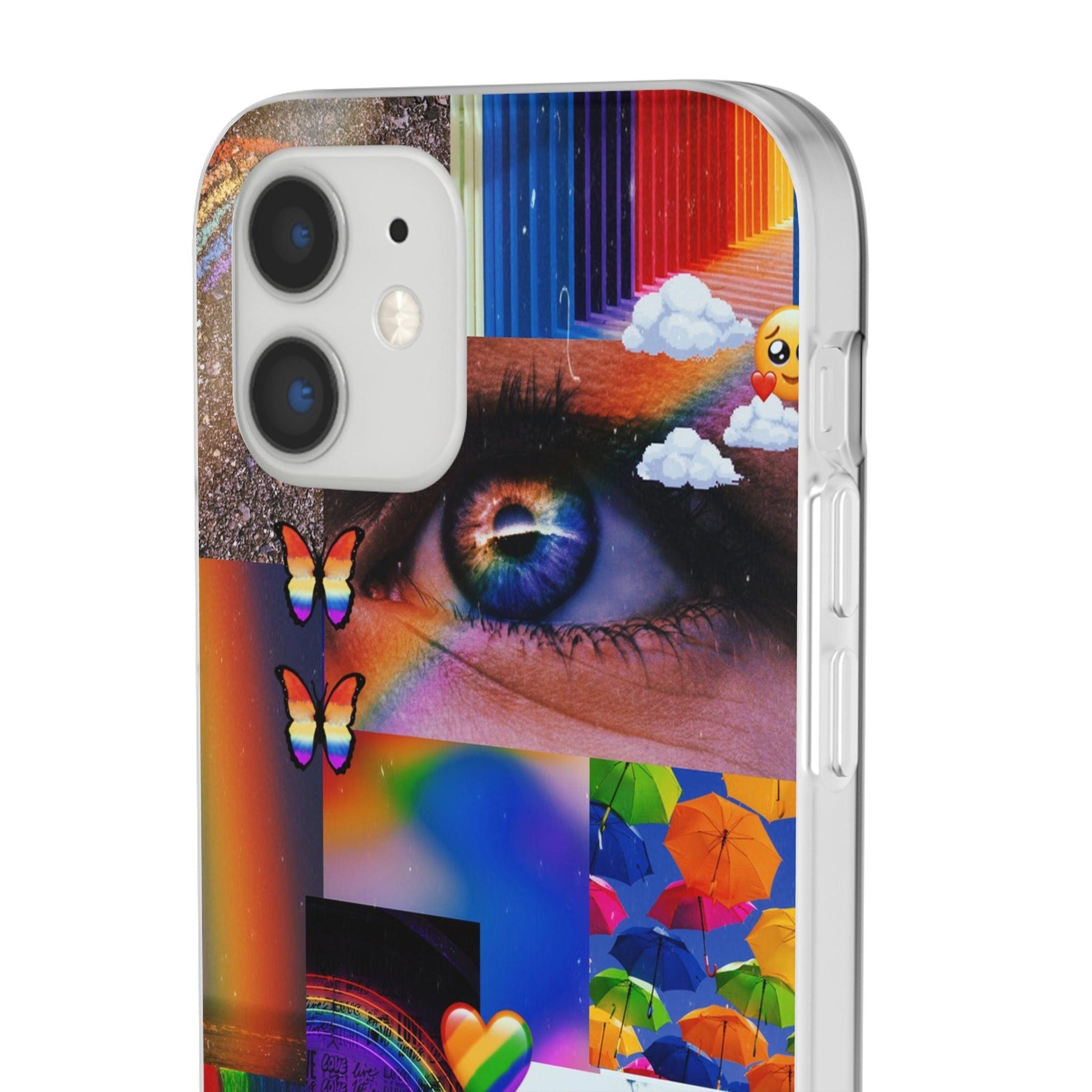 LGBTQWorldwide - ,,VISION" Flexible Handyhülle Accessories, Case, iPhone, iPhone Cases, Phone accessory, Phone Cases, Samsung Cases, silikon, Valentine's Day promotion lgbtq Bekleidung Accessoires unisex Zubehör