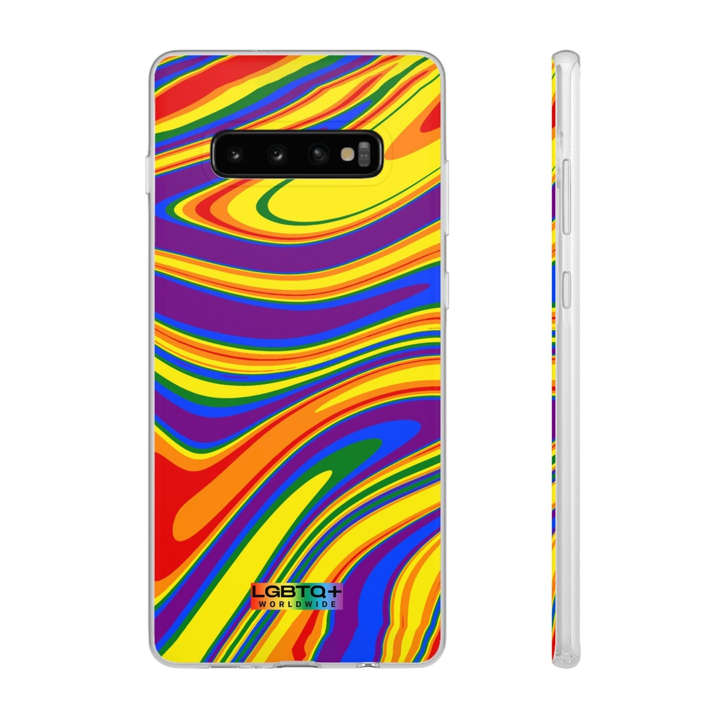 LGBTQWorldwide - ,,FARBEN" Flexible Handyhülle Accessories, Case, iPhone, iPhone Cases, Phone accessory, Phone Cases, Samsung Cases, silikon, Valentine's Day promotion lgbtq Bekleidung Accessoires unisex Zubehör