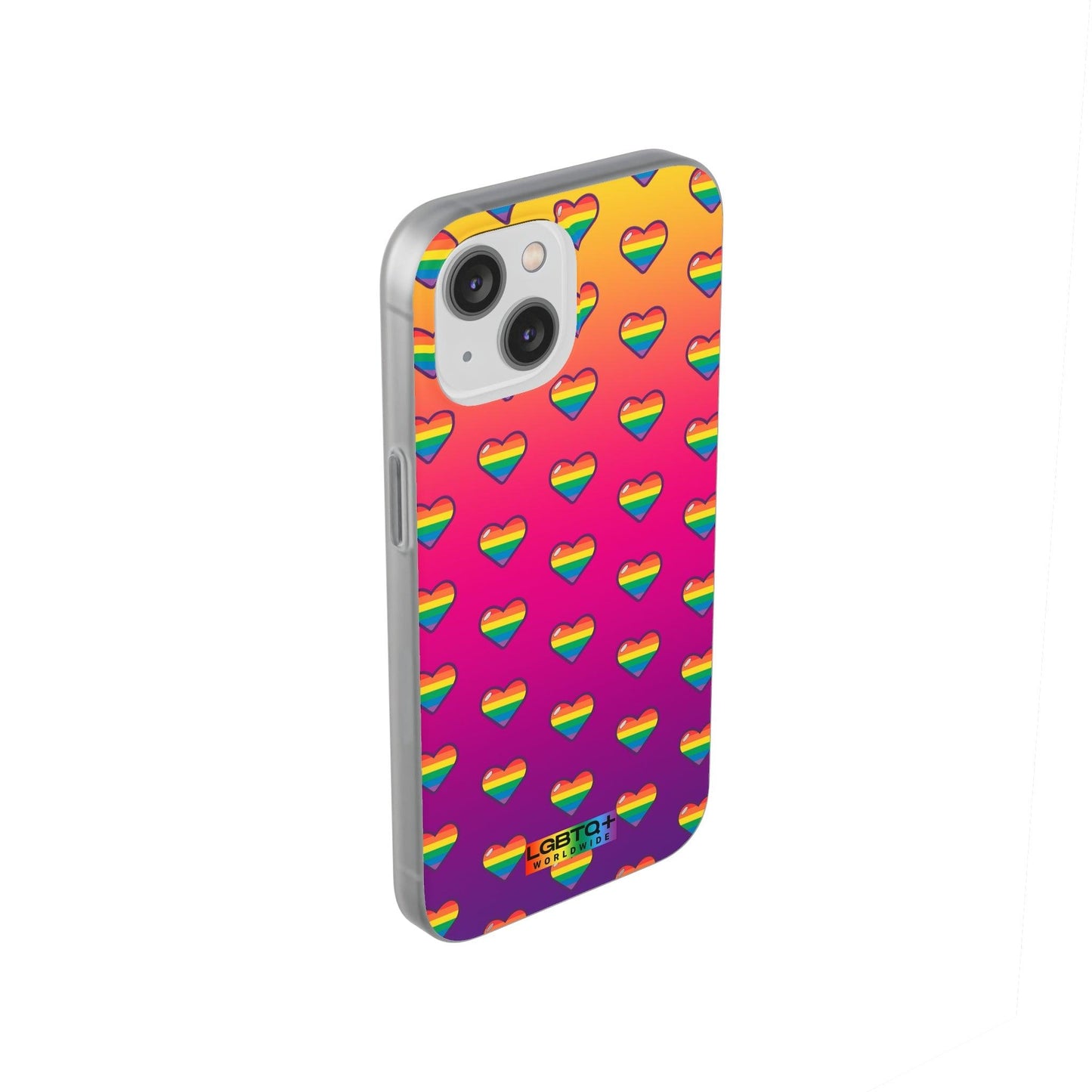 LGBTQWorldwide - ,,HERZEN" Flexible Handyhülle Accessories, Case, iPhone, iPhone Cases, Phone accessory, Phone Cases, Samsung Cases, silikon, Valentine's Day promotion lgbtq Bekleidung Accessoires unisex Zubehör