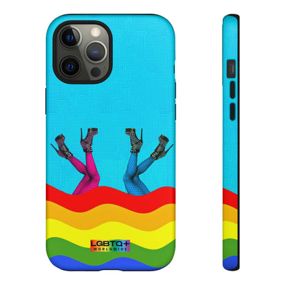 LGBTQWorldwide - ,,FÜßE" Doppelgehäuse Handyhülle Accessories, Glossy, iPhone Cases, Matte, Phone accessory, Phone Cases, Samsung Cases, Thermo, Valentine's Day Picks lgbtq Bekleidung Accessoires unisex Zubehör