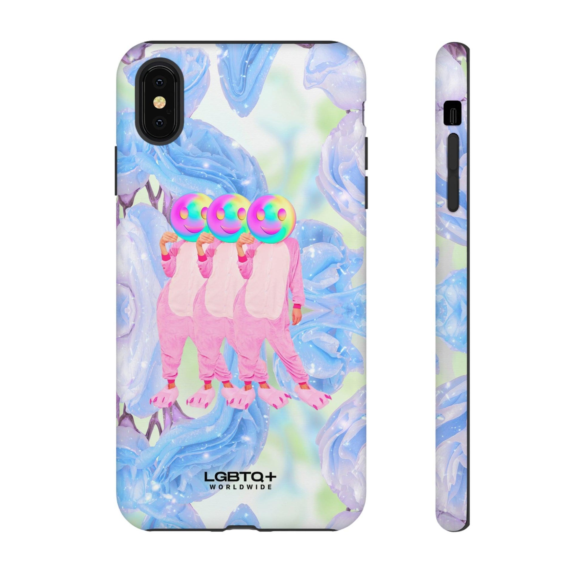 LGBTQWorldwide - ,,TEDDY BÄR" Doppelgehäuse Handyhülle Accessories, Glossy, iPhone Cases, Matte, Phone accessory, Phone Cases, Samsung Cases, Thermo, Valentine's Day Picks lgbtq Bekleidung Accessoires unisex Zubehör