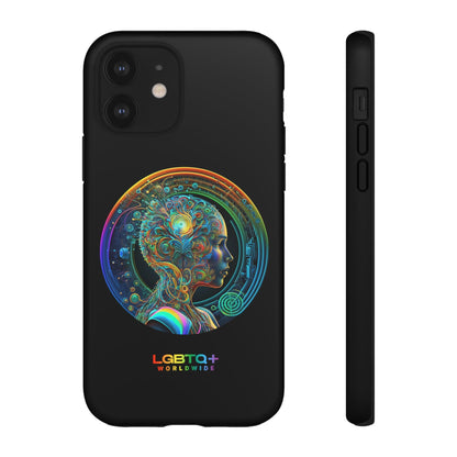 LGBTQWorldwide - ,,INTELLIGENT" Doppelgehäuse Handyhülle Accessories, Glossy, iPhone Cases, Matte, Phone accessory, Phone Cases, Samsung Cases, tough, Valentine's Day Picks lgbtq Bekleidung Accessoires unisex Zubehör