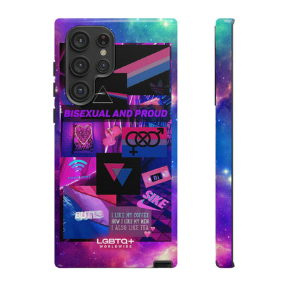 LGBTQWorldwide - ,,BISEXUAL" Doppelgehäuse Handyhülle Accessories, Glossy, iPhone Cases, Matte, Phone accessory, Phone Cases, Samsung Cases, Thermo, Valentine's Day Picks lgbtq Bekleidung Accessoires unisex Zubehör